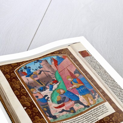 Sabinus, a Syrian auxiliary, offers to scale the wall of Jerusalem and is presented to Titus, 70 AD by French School