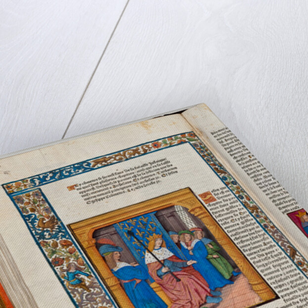 Archelaus on the throne after the death of his father Herod the Great, 4 BC by French School