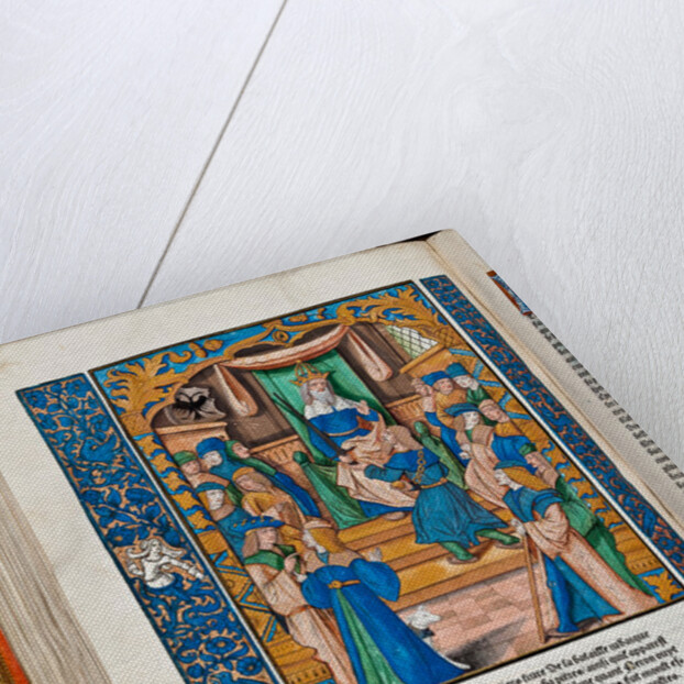 Emperor Nero is alarmed at the news in Judea, 67 AD by French School