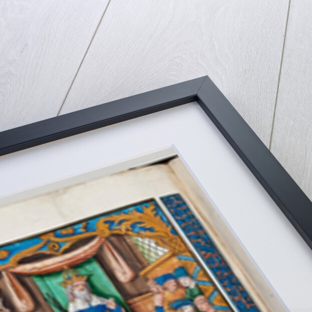 Emperor Nero is alarmed at the news in Judea, 67 AD by French School