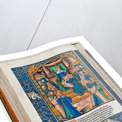 Emperor Nero is alarmed at the news in Judea, 67 AD by French School