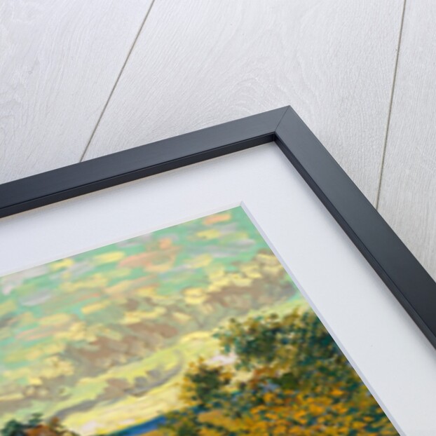 Sunset at Montmajour, 1888 by Vincent van Gogh