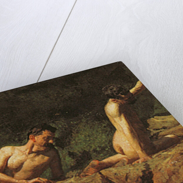 Swimming Hole, 1885 by Thomas Cowperthwait Eakins