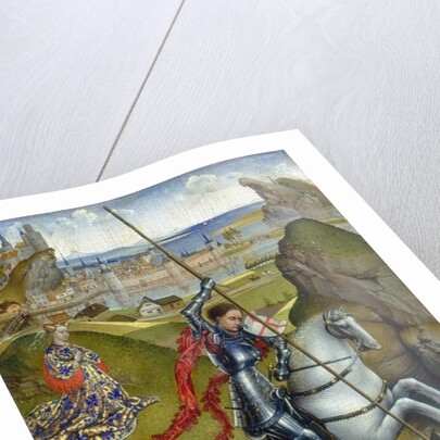 St. George and the Dragon, c.1432/1435 by Rogier van der Weyden