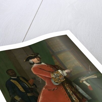 Portrait of Jan Pranger, 1742 by Frans van der Mijn