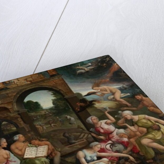 Saul and the Witch of Endor, 1526 by Jacob Cornelisz van Oostsanen