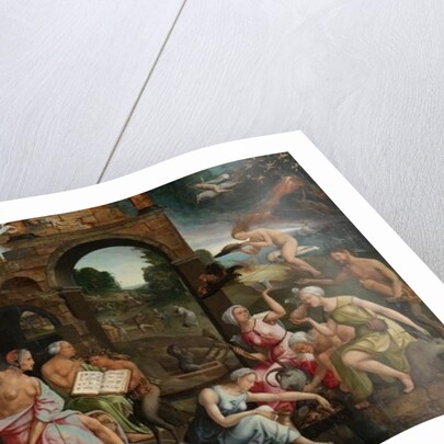 Saul and the Witch of Endor, 1526 by Jacob Cornelisz van Oostsanen