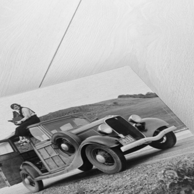 Dorothea Lange, Resettlement Administration photographer, 1936 by American Photographer