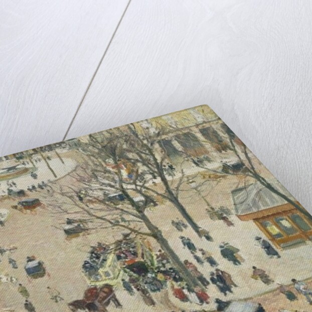 La Place du Théâtre Français by Camille Pissarro