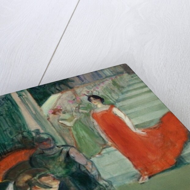 The Opera 'Messalina' at Bordeaux, 1900-1901 by Henri de Toulouse-Lautrec