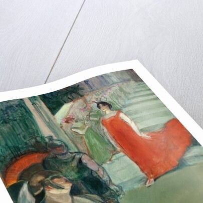 The Opera 'Messalina' at Bordeaux, 1900-1901 by Henri de Toulouse-Lautrec