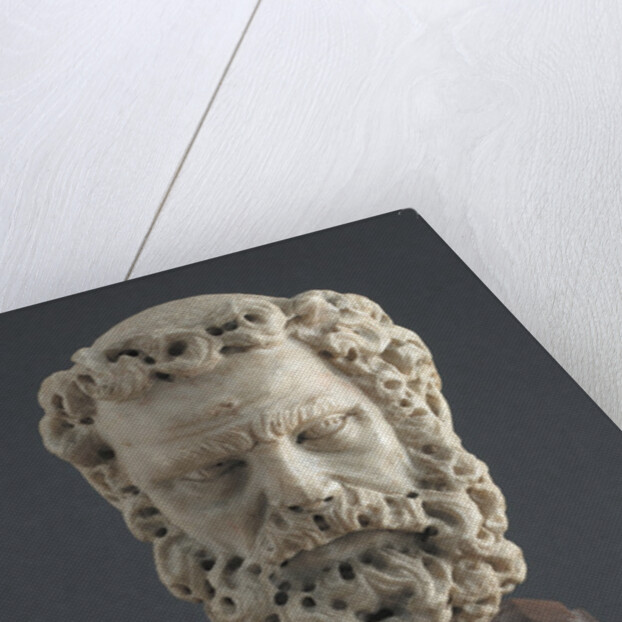 Head of a Bearded Man, 1312-14 by Giovanni Pisano