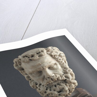 Head of a Bearded Man, 1312-14 by Giovanni Pisano