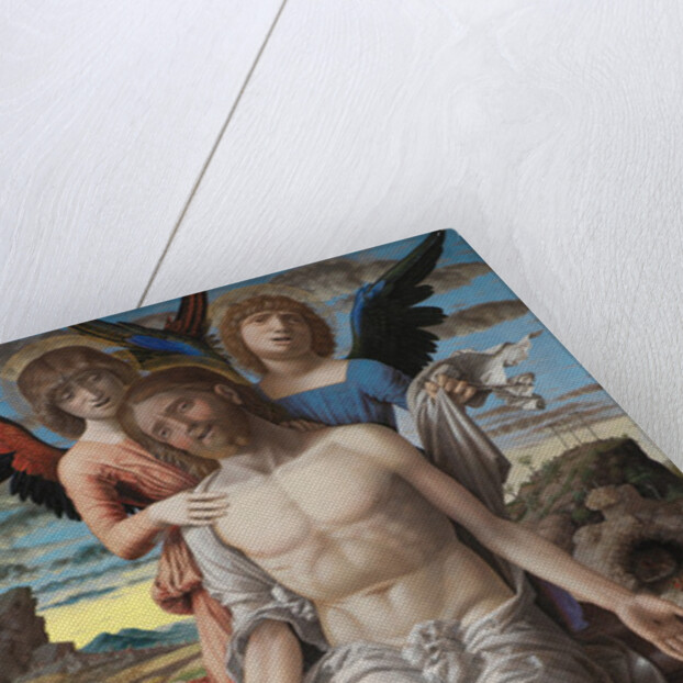 Christ as the Suffering Redeemer, 1495-1500 by Andrea Mantegna