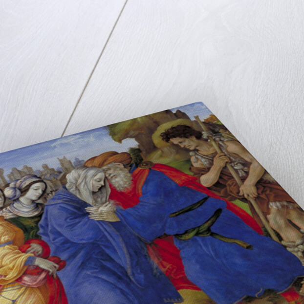 The Meeting of Joachim and Anne outside the Golden Gate of Jerusalem, 1497 by Filippino Lippi