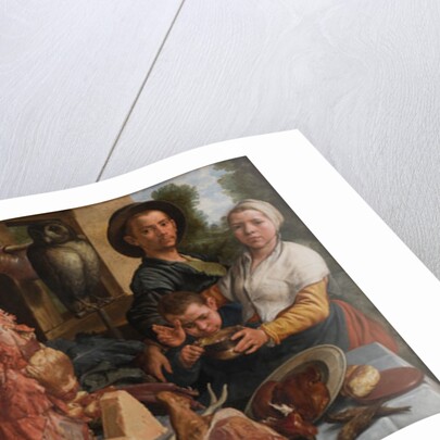 The Fat Kitchen. An Allegory, 1565-75 by Pieter (1507/08-75) Aertsen
