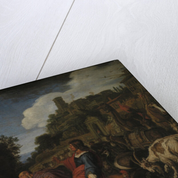 The Angel Raphael Takes Leave of Old Tobit and his Son Tobias, 1618 by Pieter Lastman