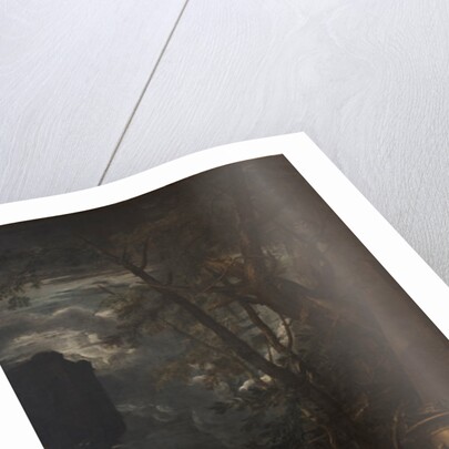 Demokritus in Meditation, 1650-51 by Salvator Rosa