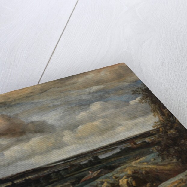 Dutch Panorama Landscape with a River, 1654 by Phillips de Koninck