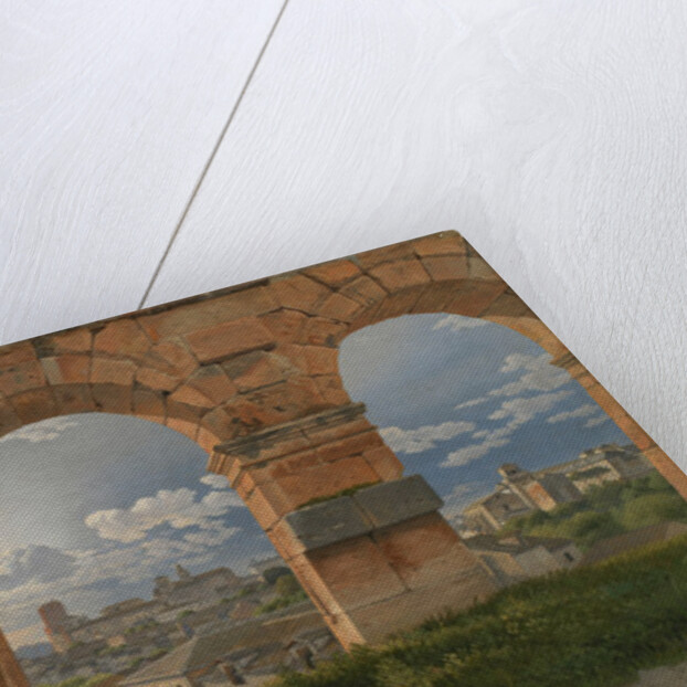 A View through Three of the North-Western Arches of the Third Storey of the Coliseum in Rome, 1815 by Christoffer-Wilhelm Eckersberg