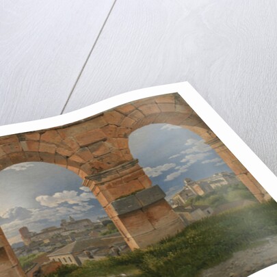 A View through Three of the North-Western Arches of the Third Storey of the Coliseum in Rome, 1815 by Christoffer-Wilhelm Eckersberg