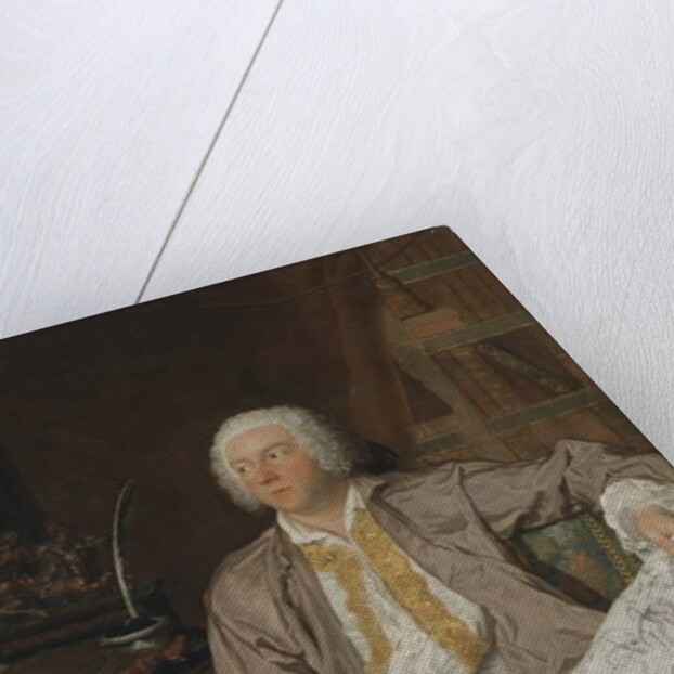 Count Carl Gustaf Tessin by Jacques Andre Joseph Camelot Aved