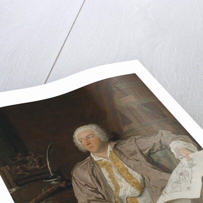 Count Carl Gustaf Tessin by Jacques Andre Joseph Camelot Aved