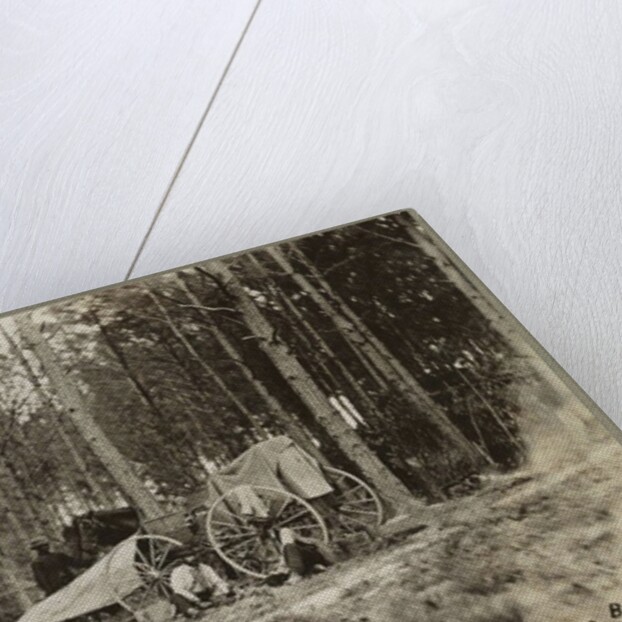 Brady's photo outfit in front of Petersburg, Virginia 1864 by Mathew & studio Brady