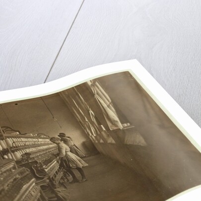Hattie Hunter, a spinner in Lancaster Cotton Mills, South Carolina where she's worked for 3 years, 1908 by Lewis Wickes Hine