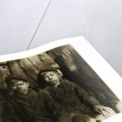 Breaker boys at Hughestown Borough Coal Co. Pittston, Pennsylvania, 1911 by Lewis Wickes Hine
