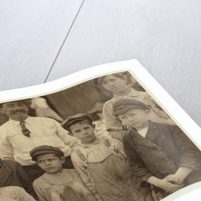 Shrimp-pickers as young as 5 and 8 at the Dunbar, Lopez, Dukate Co, Biloxi, Mississippi, 1911 by Lewis Wickes Hine