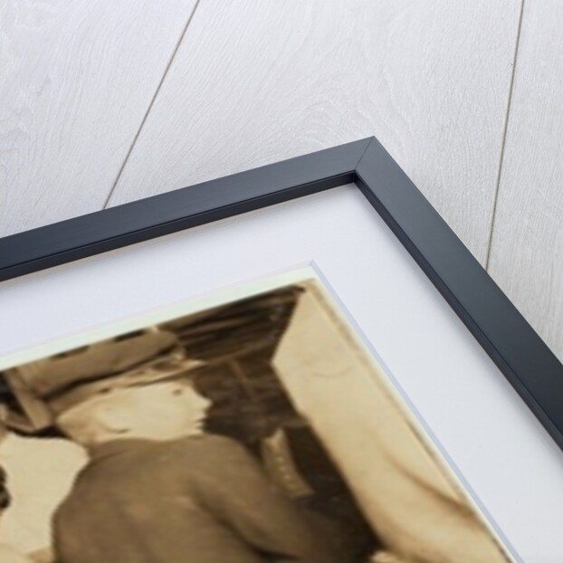 Shrimp pickers, including 8 year old Max, at Dunbar, Lopez, Dukate Co, Biloxi, Mississippi, 1911 by Lewis Wickes Hine