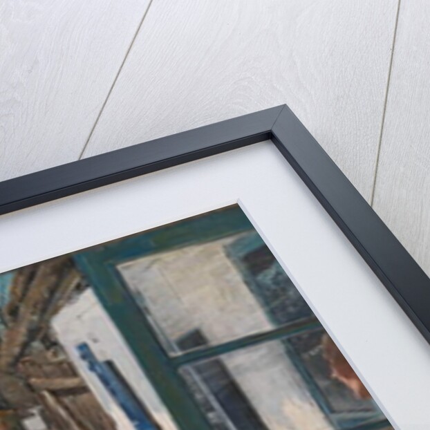 Whitewashing the Old House, 1908 by Laurits Andersen Ring