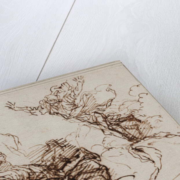 Studies for the Death of Empedocles, after 1666 by Salvator Rosa