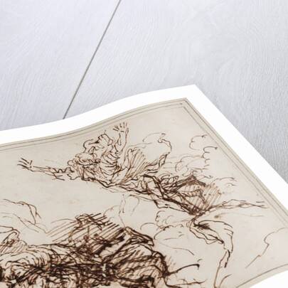 Studies for the Death of Empedocles, after 1666 by Salvator Rosa