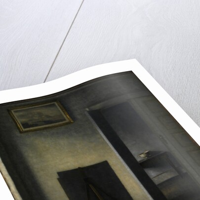 The Artist's Easel, 1910 by Vilhelm Hammershoi