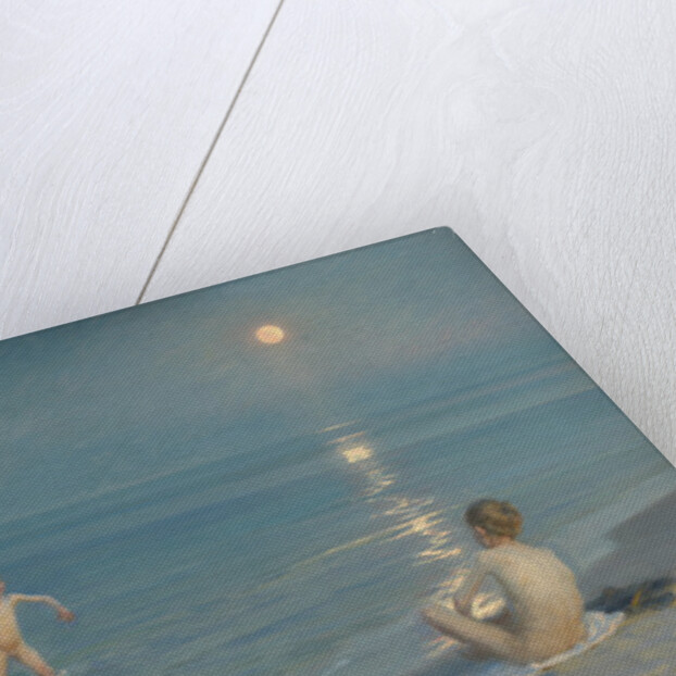 Boys Bathing at Skagen. Summer Evening, 1899 by Peder Severin Kroyer