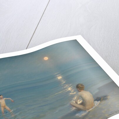 Boys Bathing at Skagen. Summer Evening, 1899 by Peder Severin Kroyer