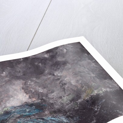 Storm in the Skerries. 'The Flying Dutchman', 1892 by August Johan Strindberg