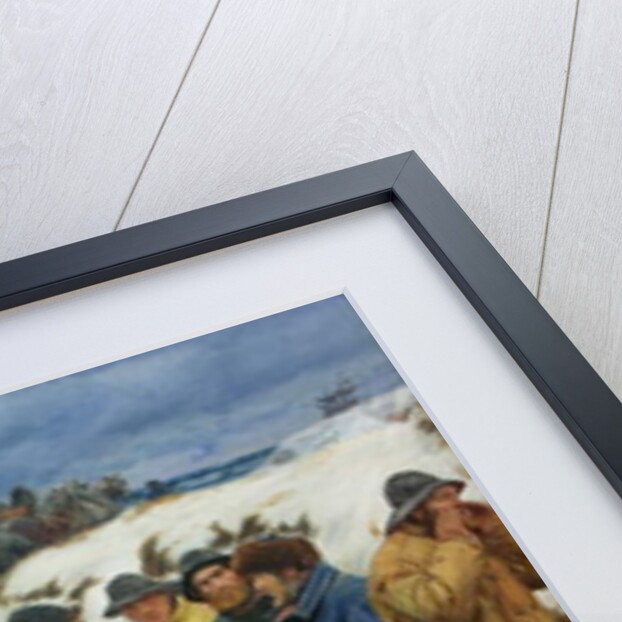 The Lifeboat is Taken through the Dunes, 1883 by Michael Peter Ancher