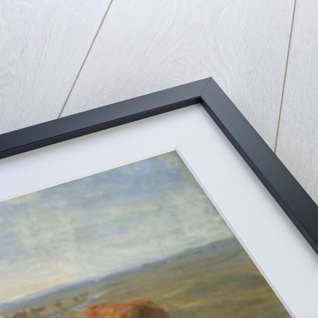 Long Shadows. Cattle on the Island of Saltholm, c. 1890 by Theodor Esbern Philipsen