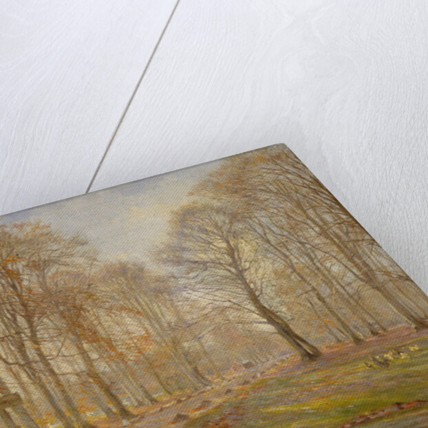 Late Autumn Day in the Jægersborg Deer Park, North of Copenhagen, 1886 by Theodor Esbern Philipsen