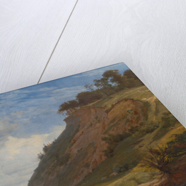 A Danish Coast. View from Kitnæs by the Roskilde Fjord, 1843 by Johan Thomas Lundbye