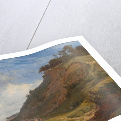 A Danish Coast. View from Kitnæs by the Roskilde Fjord, 1843 by Johan Thomas Lundbye