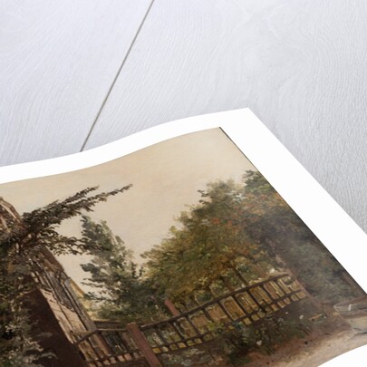 The Garden Steps Leading to the Artist’s Studio at Blegdammen outside Copenhagen, 1845 by Christen Schjellerup Kobke