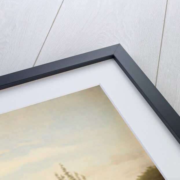 A View from Dosseringen near the Sortedam Lake Looking Towards Nørrebro, 1838 by Christen Schjellerup Kobke