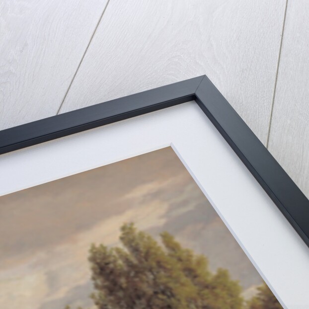 Morning View of Østerbro, 1836 by Christen Schjellerup Kobke