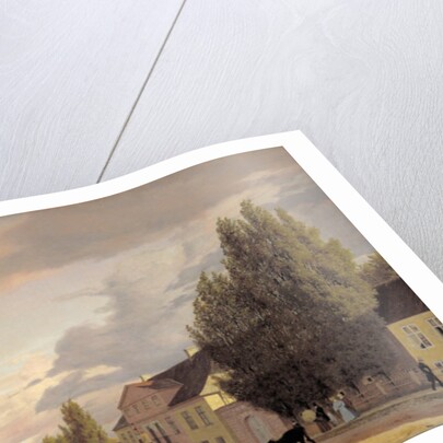 Morning View of Østerbro, 1836 by Christen Schjellerup Kobke