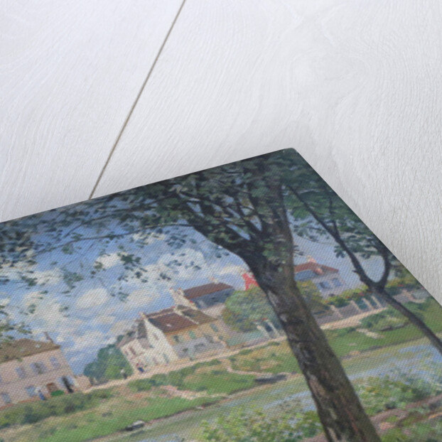Villeneuve-la-Garenne, 1872 by Alfred Sisley