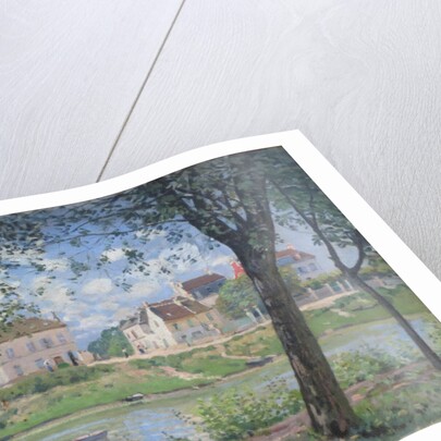 Villeneuve-la-Garenne, 1872 by Alfred Sisley